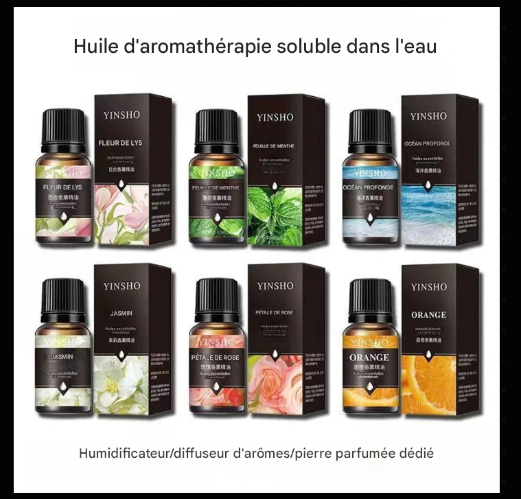Huile Essentielle 10 ml pour Diffuseur – 17 Parfums au Choix | Aromathérapie Naturelle Maison & Bien-être