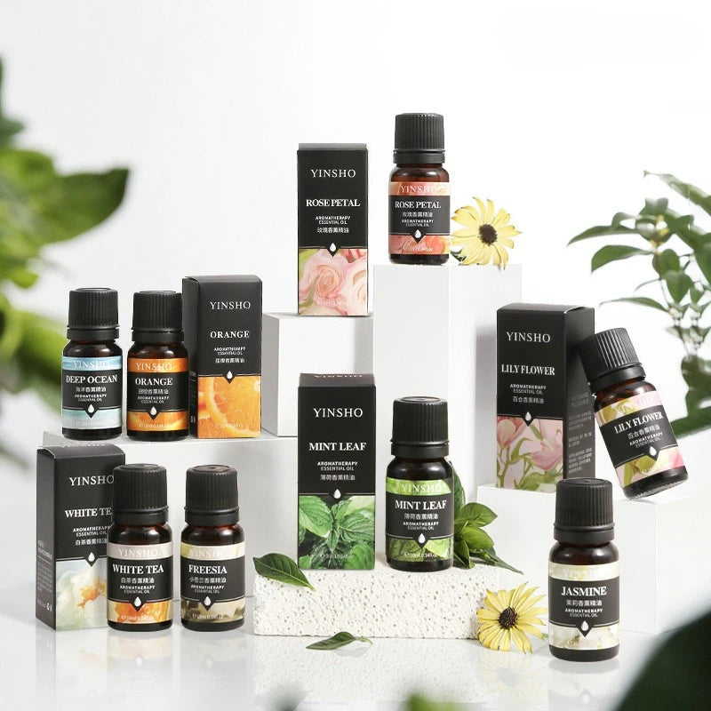 Huile Essentielle 10 ml pour Diffuseur – 17 Parfums au Choix | Aromathérapie Naturelle Maison & Bien-être