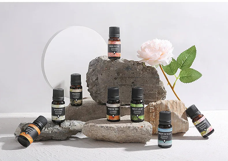 Huile Essentielle 10 ml pour Diffuseur – 17 Parfums au Choix | Aromathérapie Naturelle Maison & Bien-être