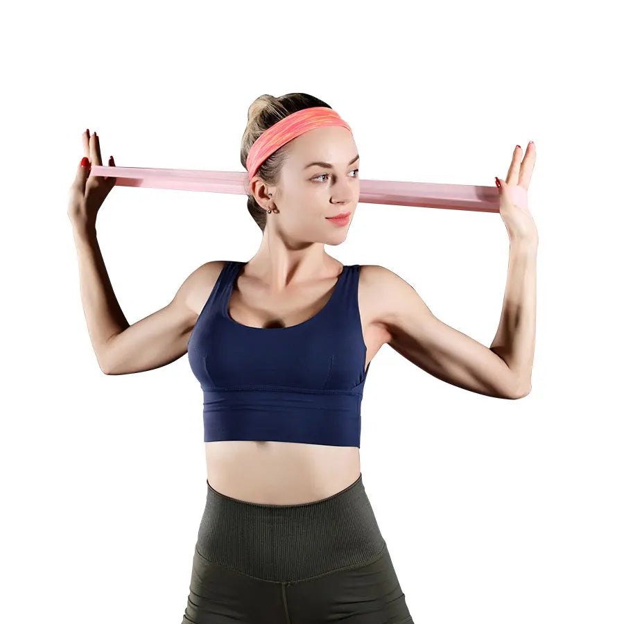 Bandes de Résistance Fitness – 5 Niveaux d’Élastiques pour Yoga, Musculation, Pilates & Entraînement à Domicile