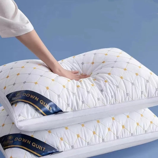 💤 Oreiller Hôtelier Ergonomique – Soutien Cervical & Sommeil Réparateur (35x30cm)