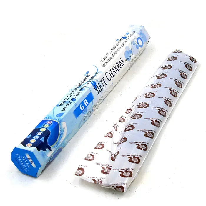 Encens Indien Naturel – 20 Bâtonnets Sauge Blanche, Lavande, Brise Marine | Méditation, Yoga, Purification