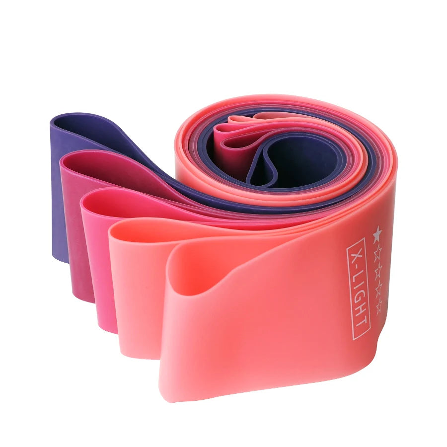 Bandes de Résistance Fitness – 5 Niveaux d’Élastiques pour Yoga, Musculation, Pilates & Entraînement à Domicile