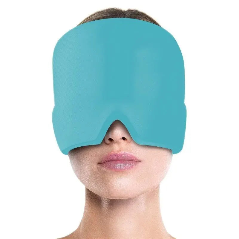 Casquette de Soulagement Migraine – Thérapie Chaud/Froid | Casque Gel Compressible 360°