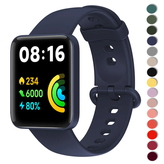 🔁 Bracelet Silicone pour Xiaomi Mi Watch Lite / Redmi Watch – Confort, Style et Résistance