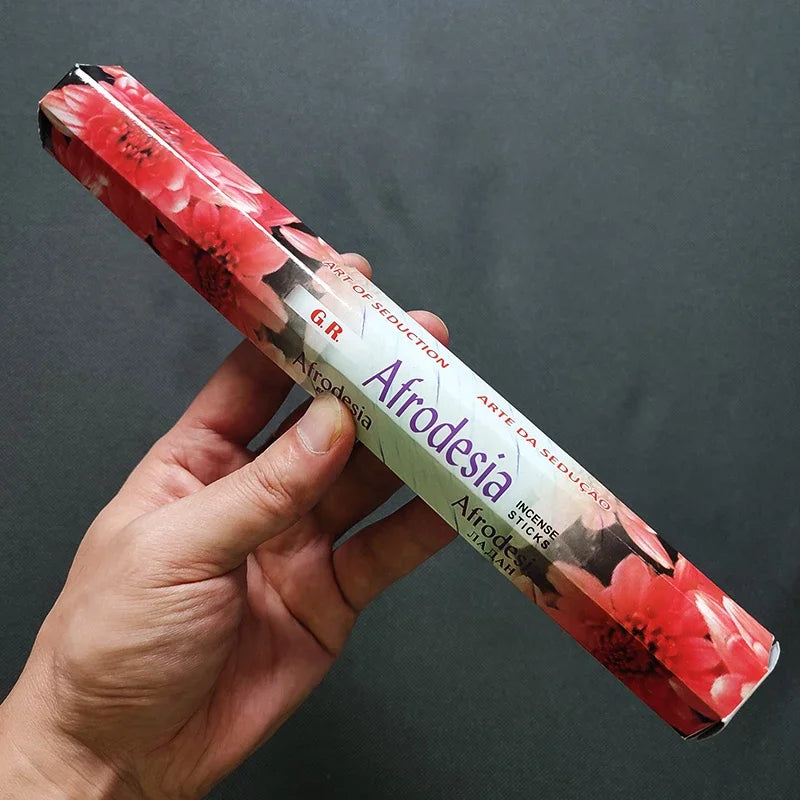 Encens Indien Naturel – 20 Bâtonnets Sauge Blanche, Lavande, Brise Marine | Méditation, Yoga, Purification